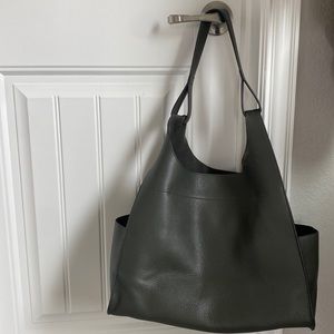 Cuyana oversized double loop tote